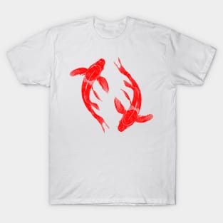 Red Koi Fish T-Shirt